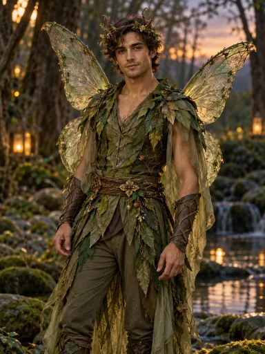 Enchanted Forest Fairy — AI-generated costume illustrations · your result will vary