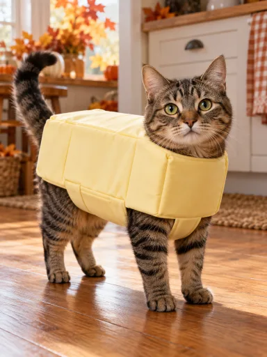 Butter Pet — AI-generated costume illustrations · your result will vary