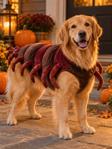 Centipede Pet — AI-generated costume illustrations · your result will vary